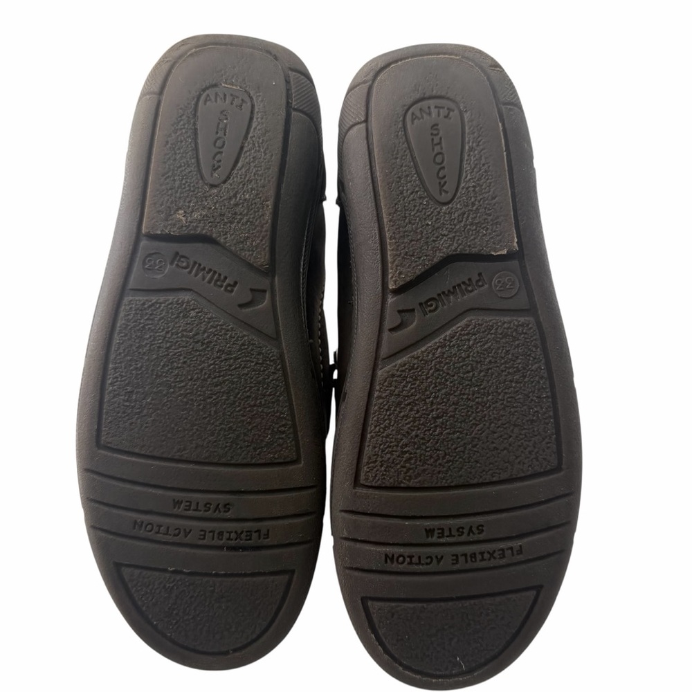 Primigi Kids Brown Leather Moccasin Loafers - Picture 6 of 8